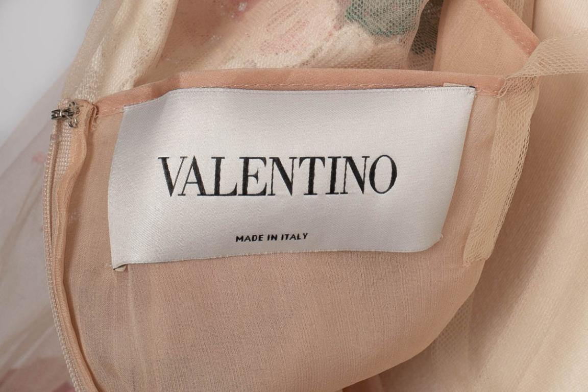 Valentino Vestito trasparente a maniche lunghe, 2013 10