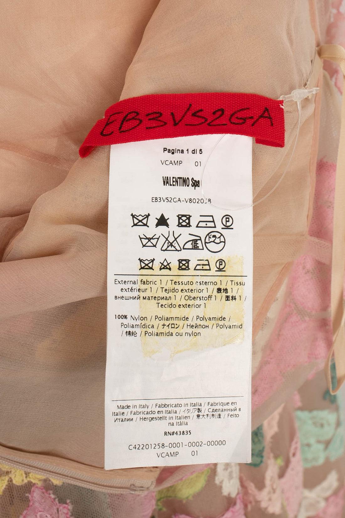 Valentino Vestito trasparente a maniche lunghe, 2013 11