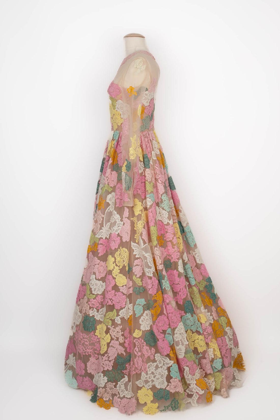Valentino Vestito trasparente a maniche lunghe, 2013 1