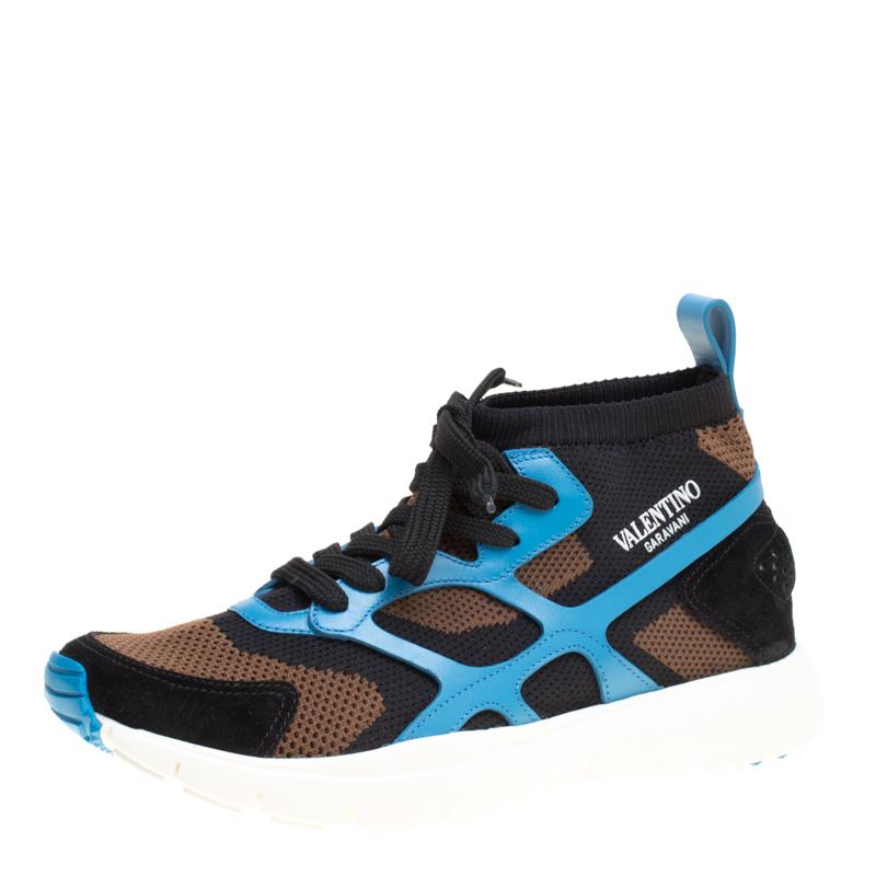 Valentino 'Sound High' Mesh Sneakers - Men's 41