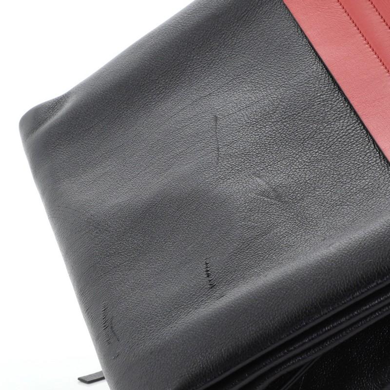 Valentino V-Ring Shoulder Bag Leather Medium 2