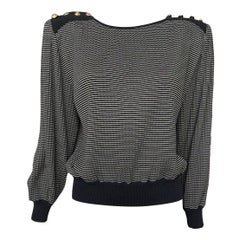Valentino V Studio Cotton Striped Knit