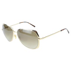 VALENTINO V114S Women's Gold Aviator Sunglasses12MK0927