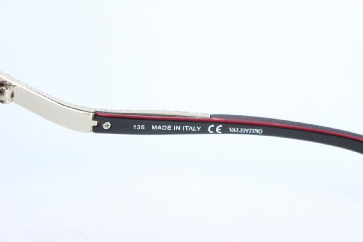 Valentino V632SR Crystal Gradient Sunglasses 13m11 For Sale 4