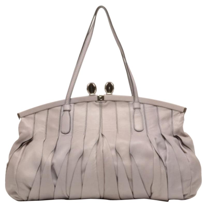 Valentino Vertical Pleated Handbag For Sale