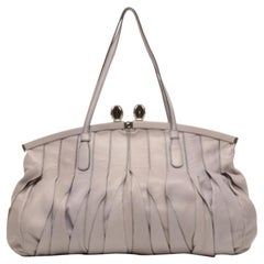 Valentino Vertical Pleated Handbag