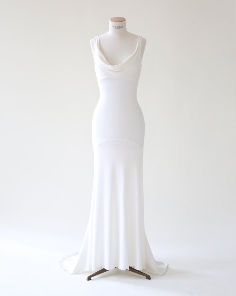 wedding guest dresses satin Simple Long Satin Sage Green Wedding Guest dresses Sleeeless with Spllit US8 / Same as Picture