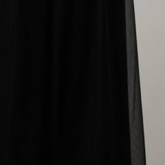 Valentino Vintage Black Silk Chiffon Wide Leg Palazzo Pants