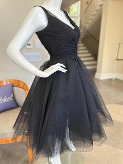 Valentino Vintage "Black Swan" Tulle Ballerina Dress