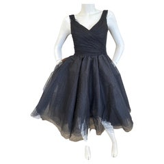 Valentino Vintage „Black Swan“ Ballerina-Kleid aus Tüll