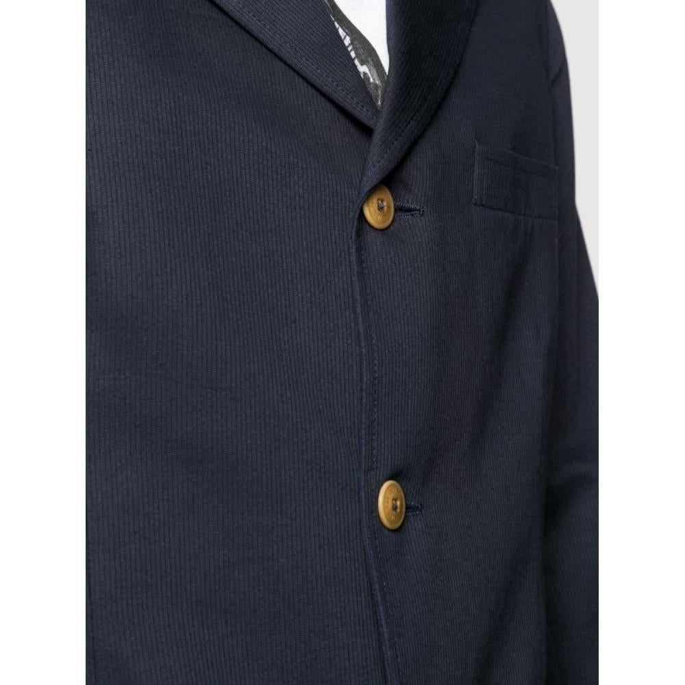 Valentino Vintage blue cotton 90s classic blazer 1