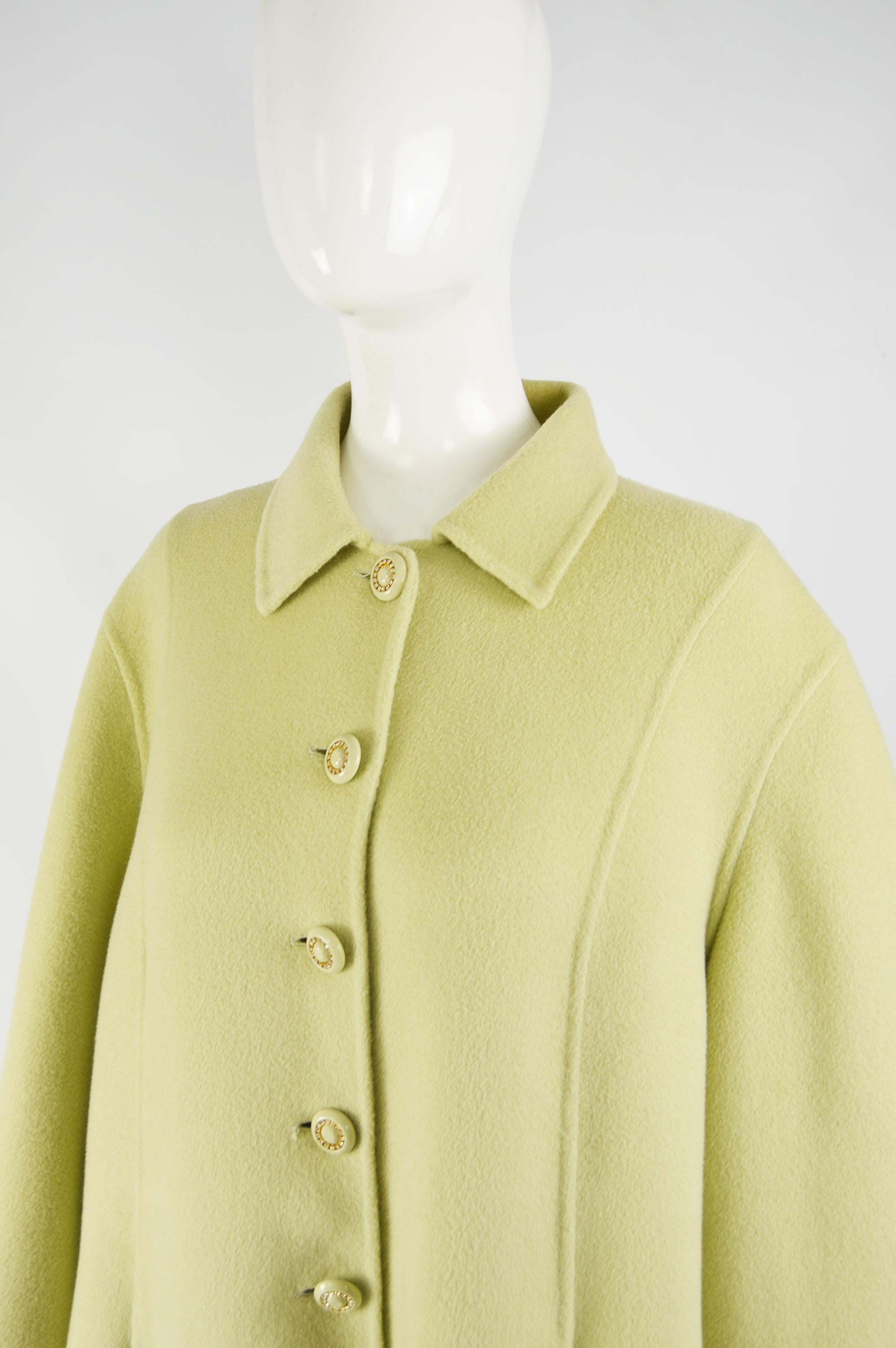 vintage green coat