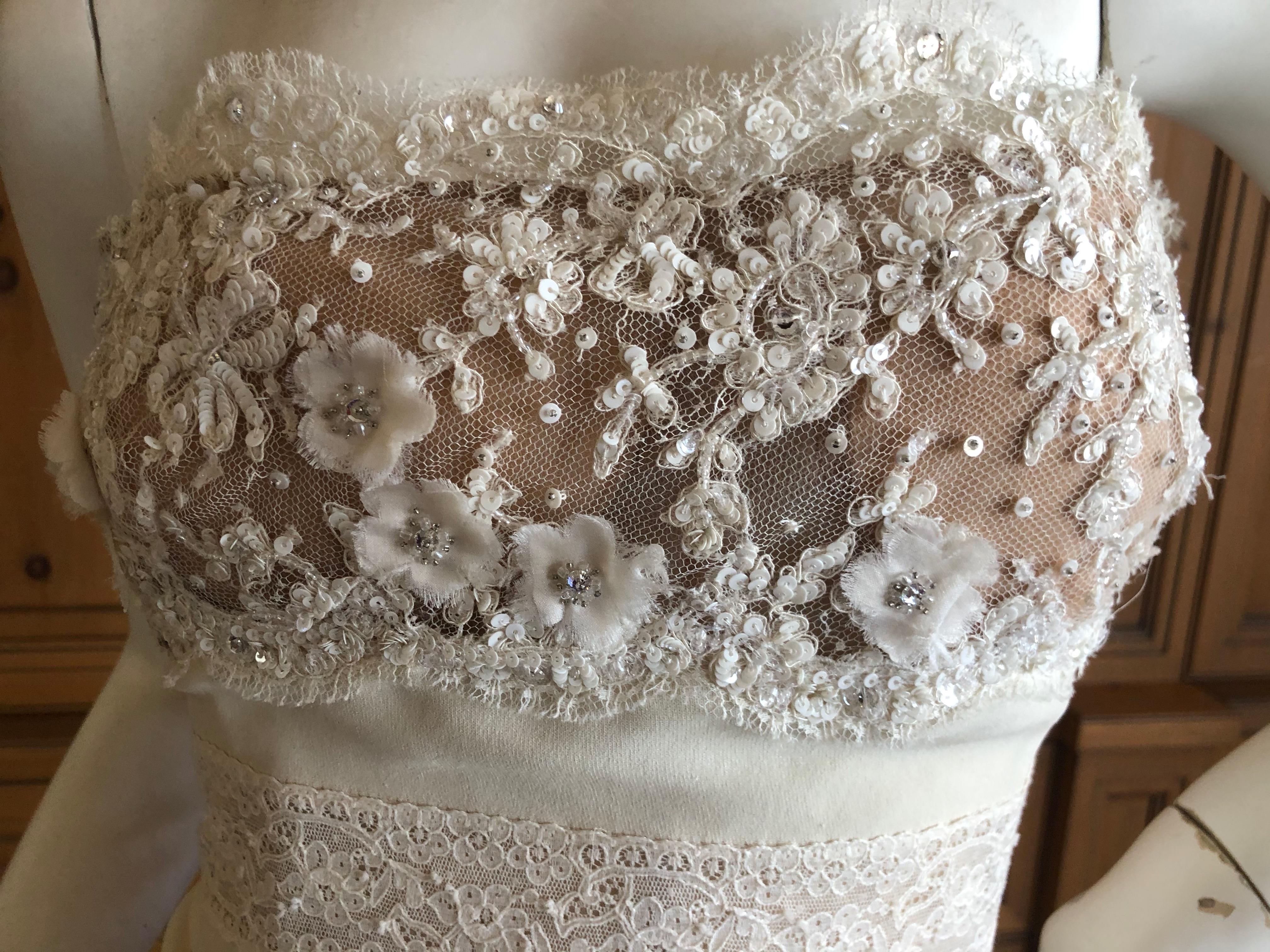 valentino lace wedding dress