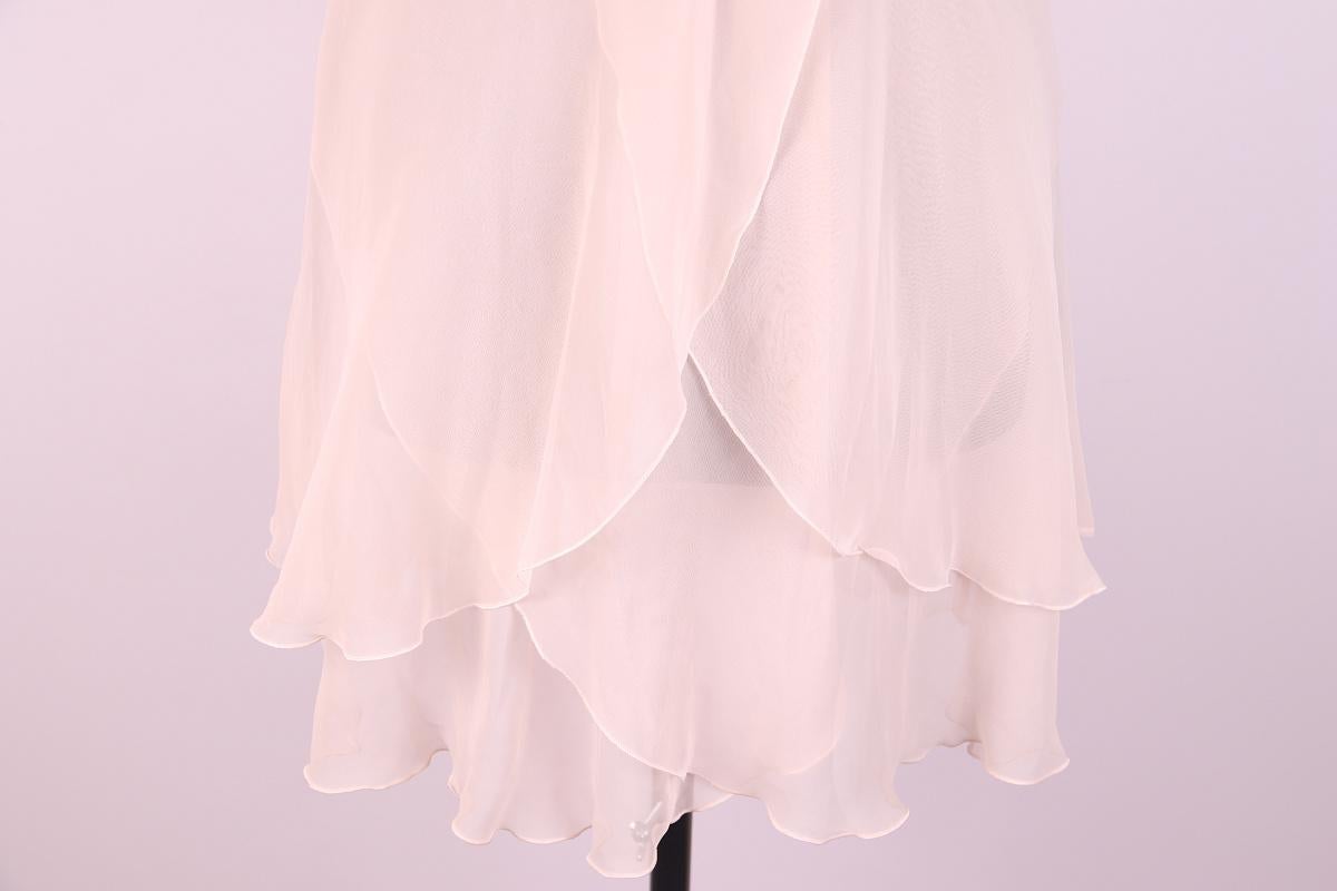 Top camicia da notte vintage Valentino in vendita 4