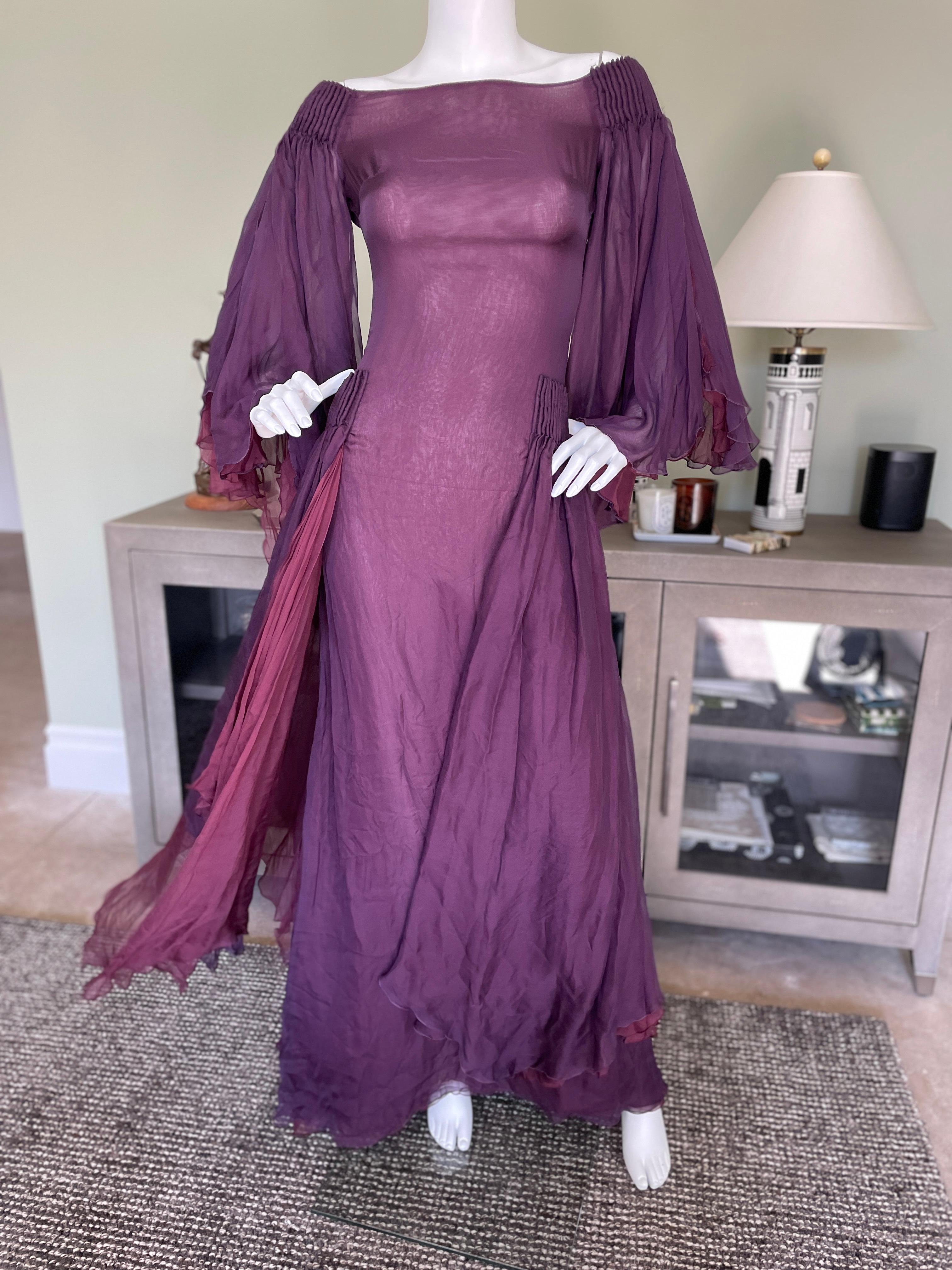valentino purple dress