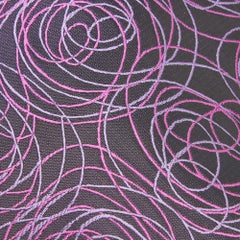 Valentino Vintage Purple Silk Jacquard Traditional Tie