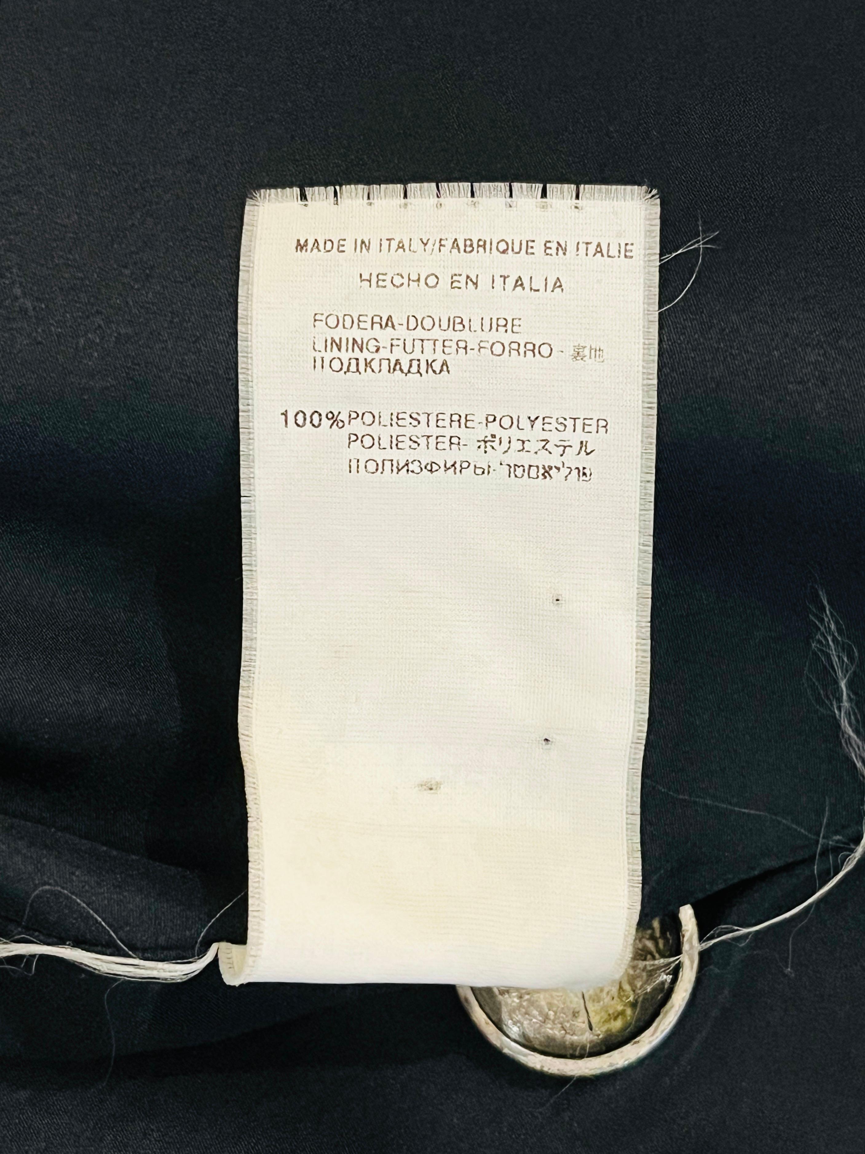 Valentino Vintage Mantel aus Schurwolle im Angebot 3