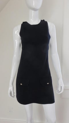 Valentino Vintage Wool Apron Vest Top
