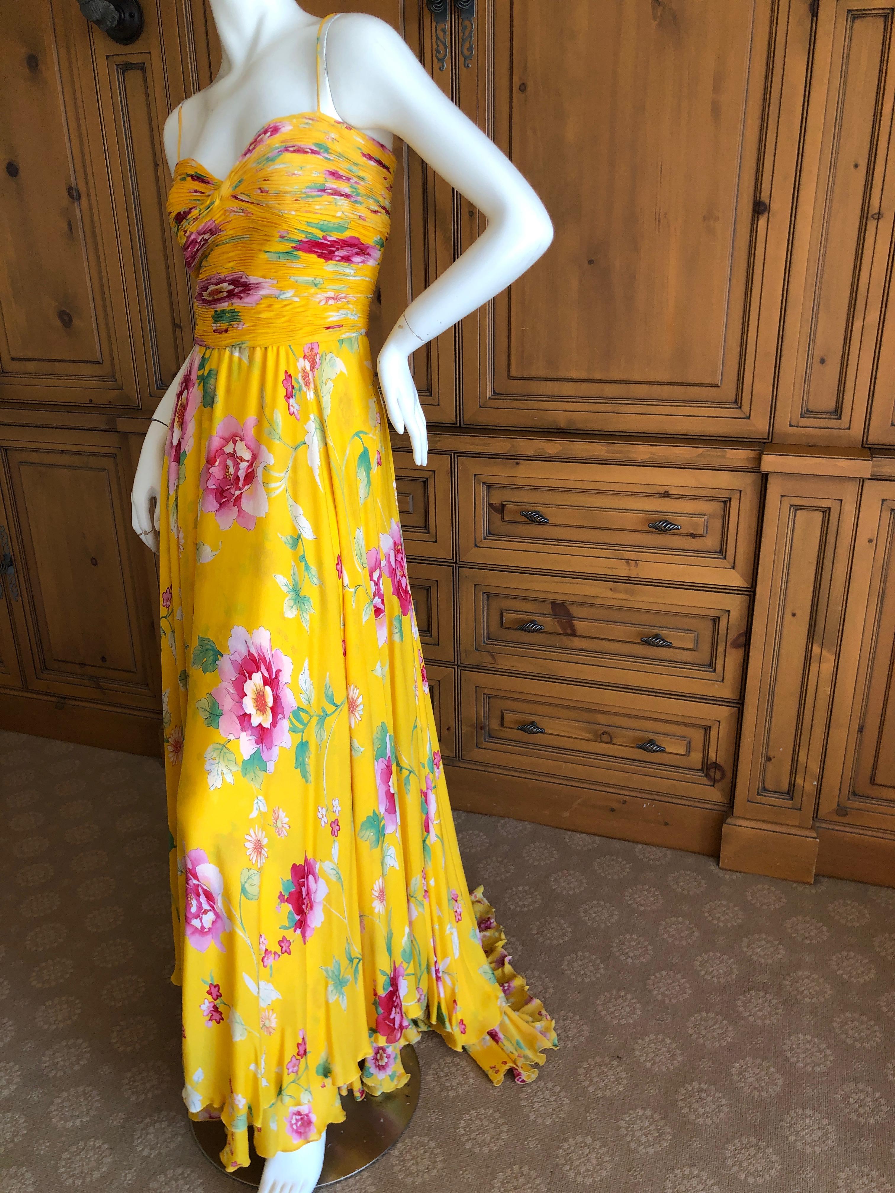 valentino yellow dress