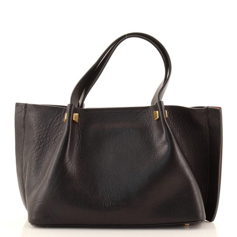 Valentino Valentino VLogo Escape Tote Leder Klein im Zustand „Relativ gut“ in NY, NY