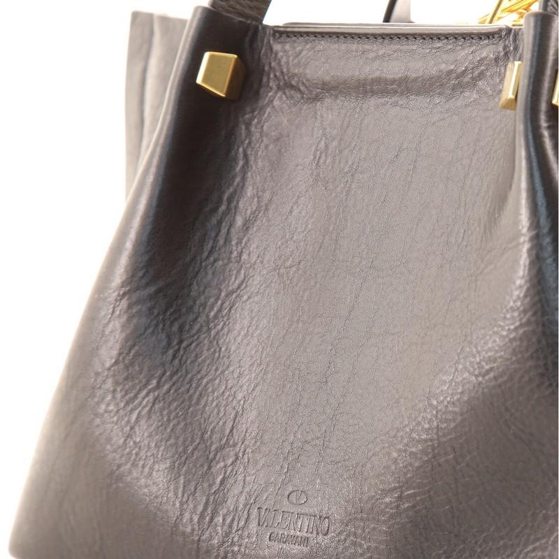 Valentino Valentino VLogo Escape Tote Leder Klein 4
