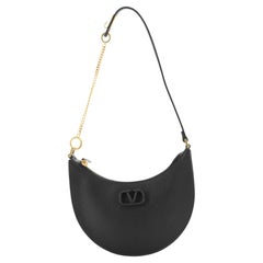 Valentino VLogo Hobo Leather Mini