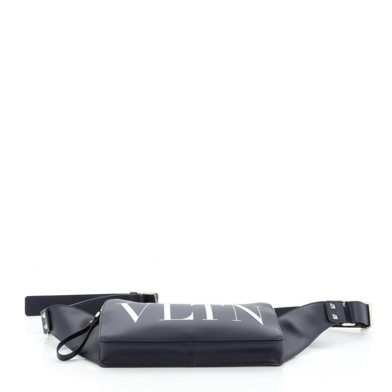 Women's or Men's Valentino VLTN Belt Bag Printed Leather 