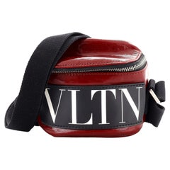Valentino VLTN Crossbody Bag Printed Coated Canvas