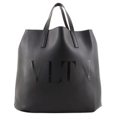 Valentino VLTN Open Shopping Tote Leather Large
