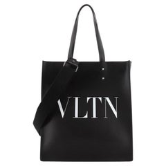 Valentino VLTN Rockstud Shopping Tote Printed Leather Tall
