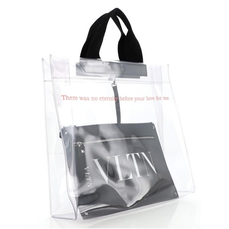 valentino pvc tote