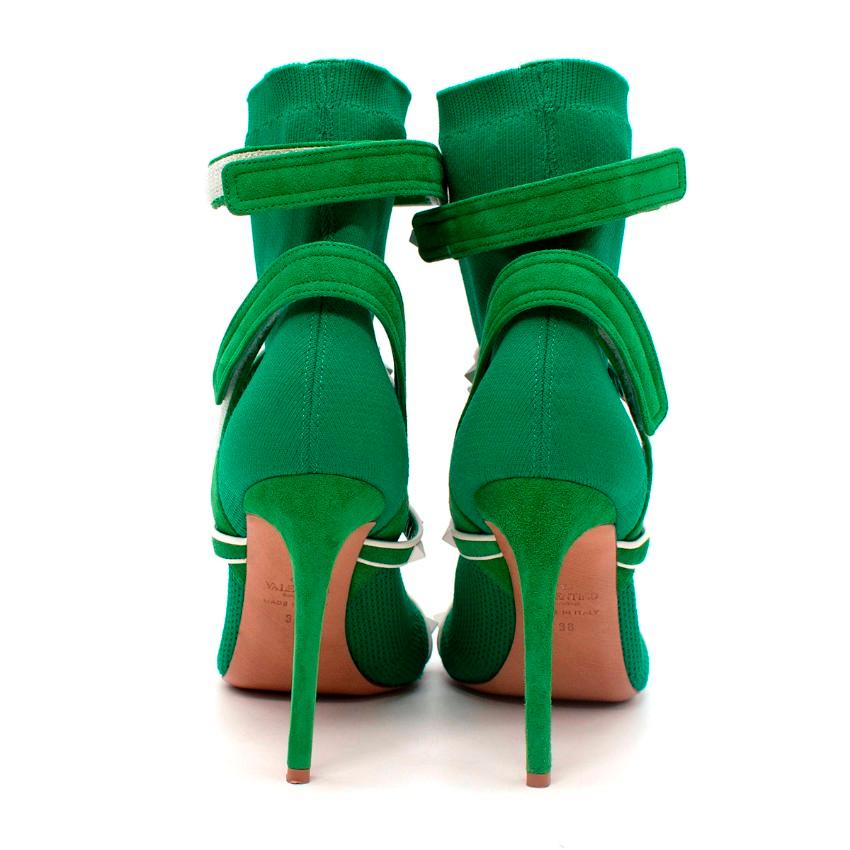 green sock boots