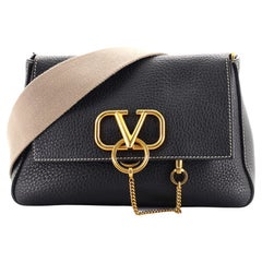 Valentino VRing Convertible Crossbody Bag Leather Small