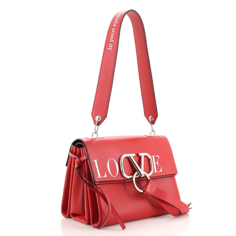 Valentino VRing Love Shoulder Bag Leather Small at 1stDibs | valentino love  bag, love valentino bag