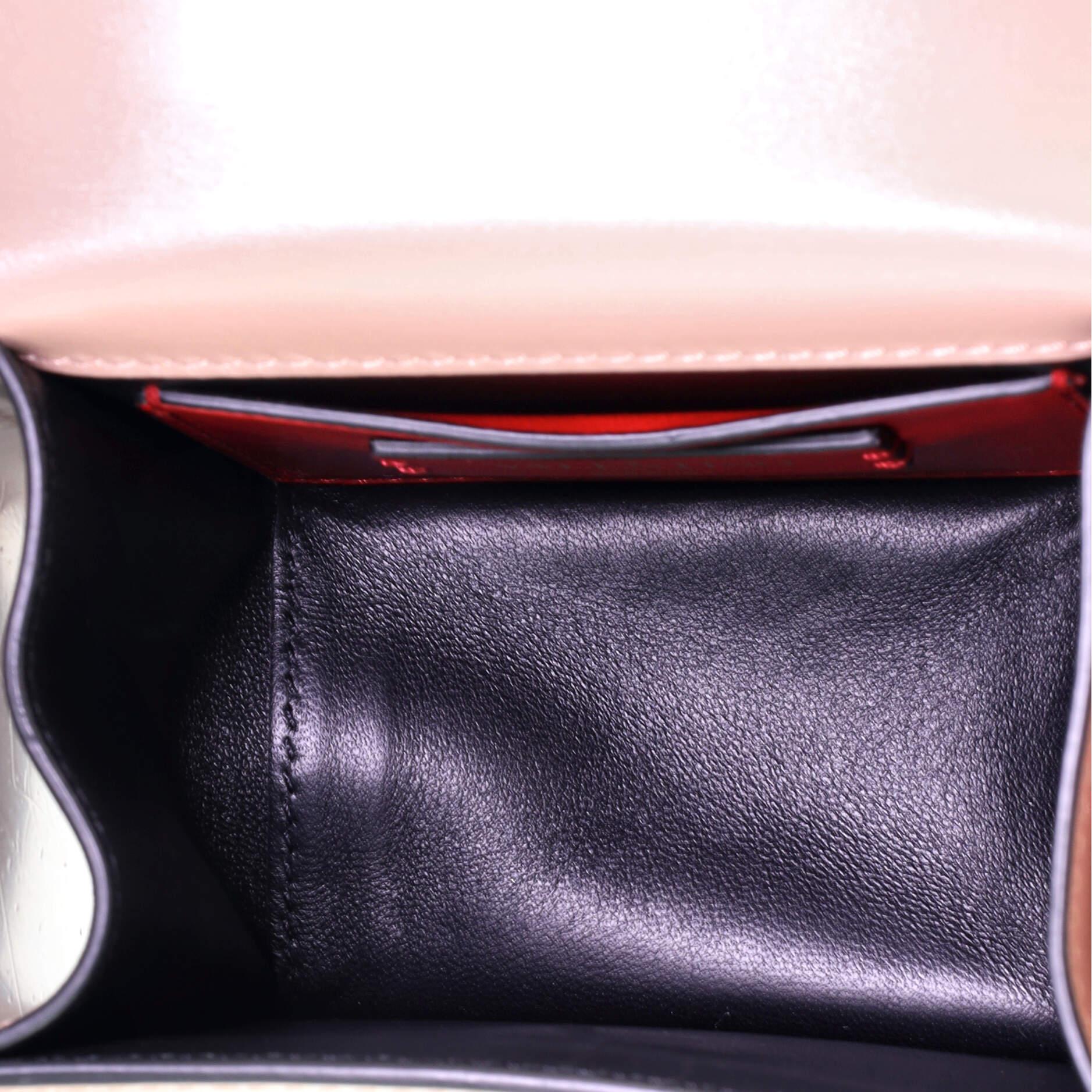 Brown Valentino VSling Shoulder Bag Leather Micro