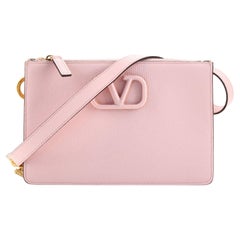 Valentino VSling Zip Shoulder Bag Leather Mini