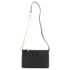 Valentino VSling Zip Shoulder Bag Leather Mini