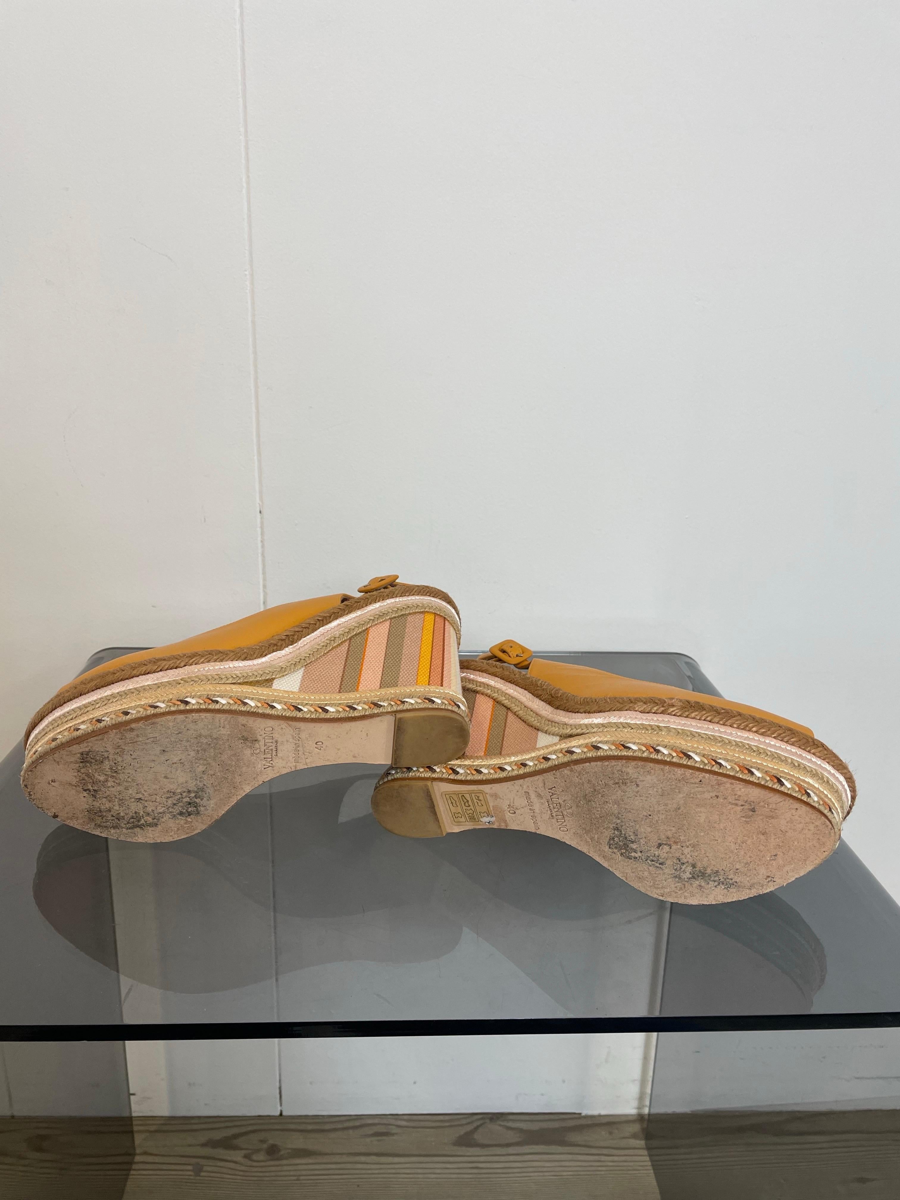 Valentino Keile Modell Espadrillas im Angebot 1