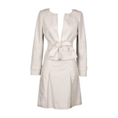 Valentino White Cotton Set Valentino White Cotton Set