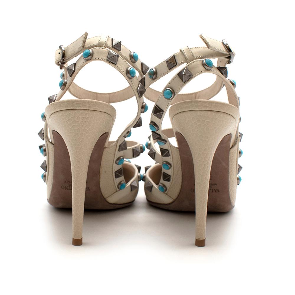 valentino shoes turquoise