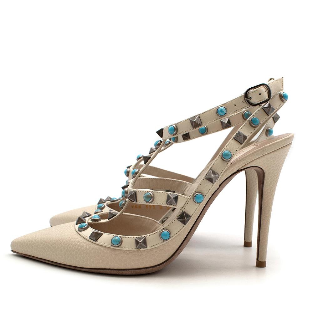 valentino turquoise shoes