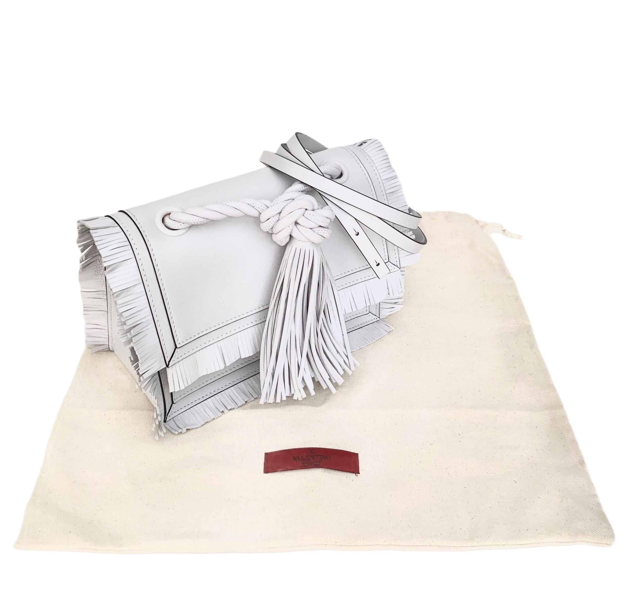 white valentino bag