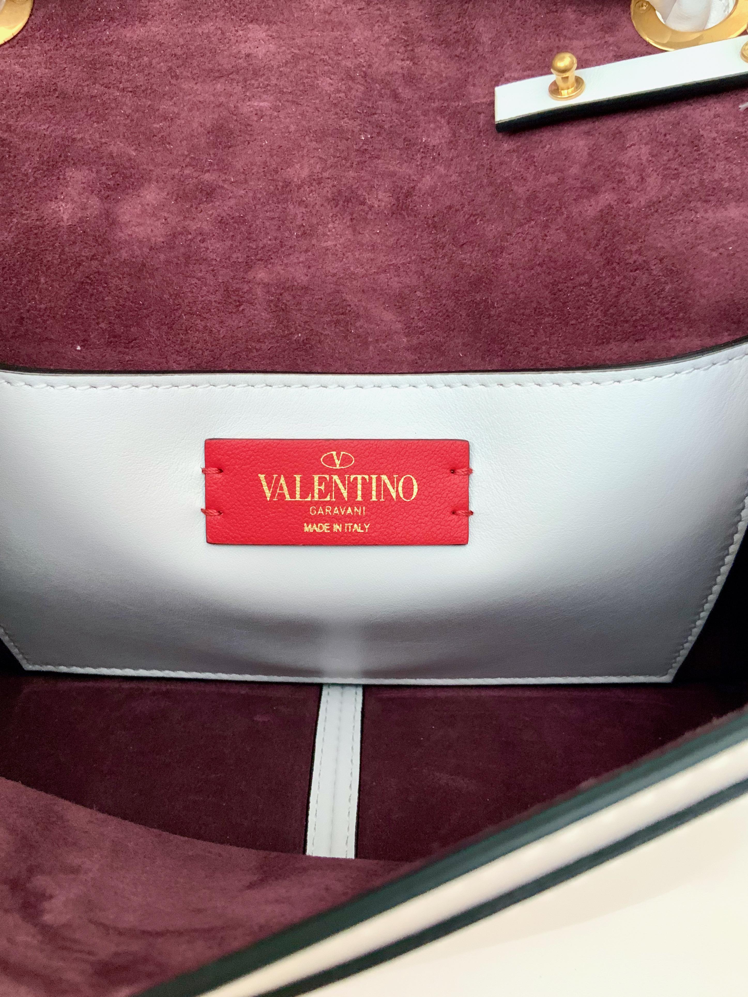 Valentino White Leather 