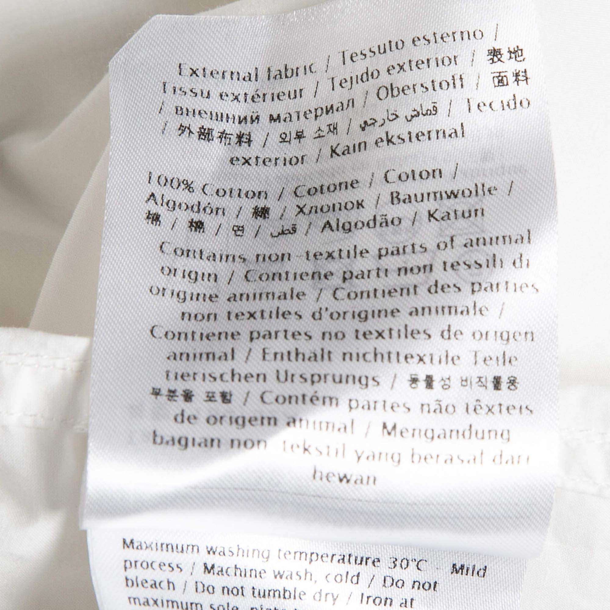 Valentino Camicia in cotone stampato con bottoni sul davanti M. I. in vendita 3