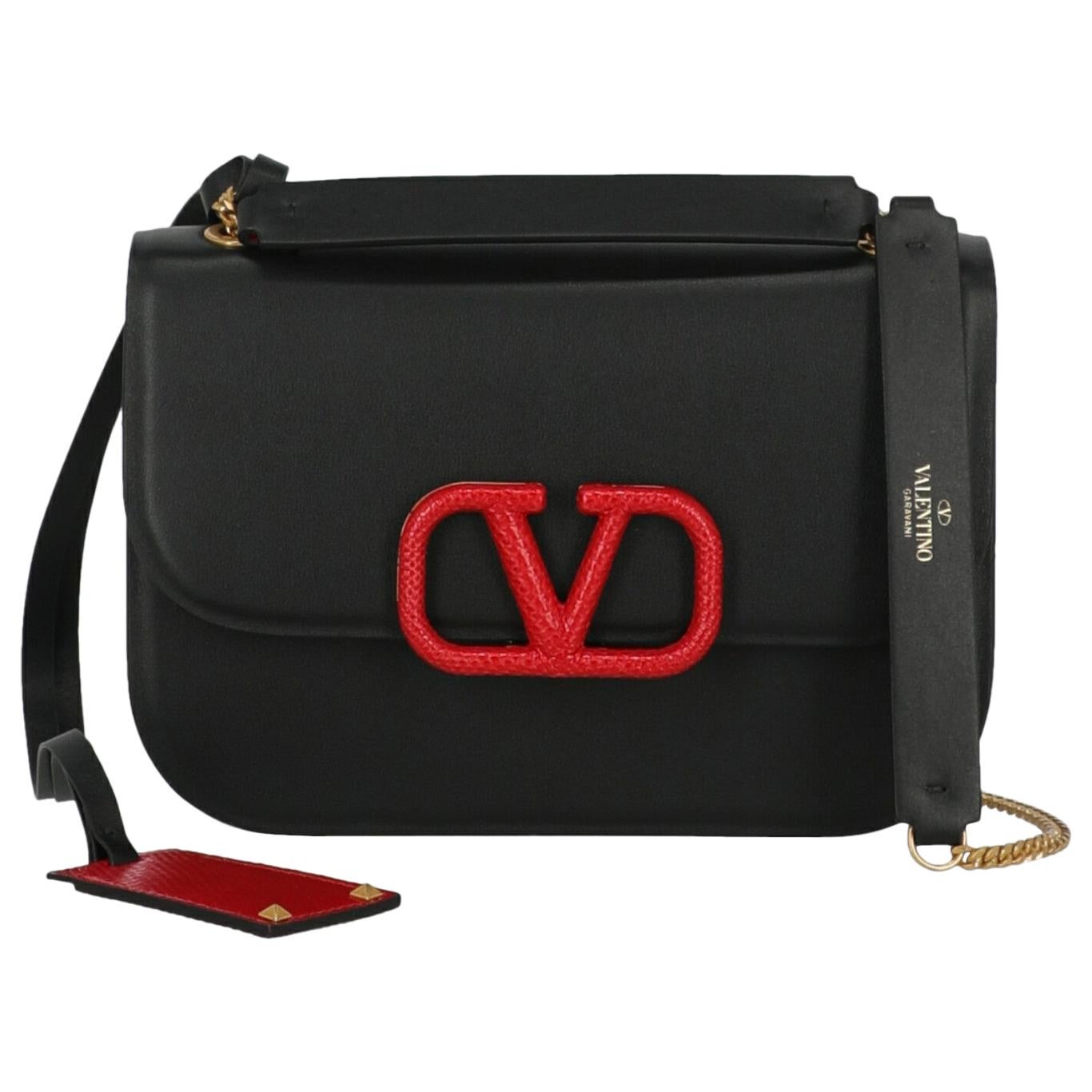 Valentino Woman Shoulder bag Black Leather