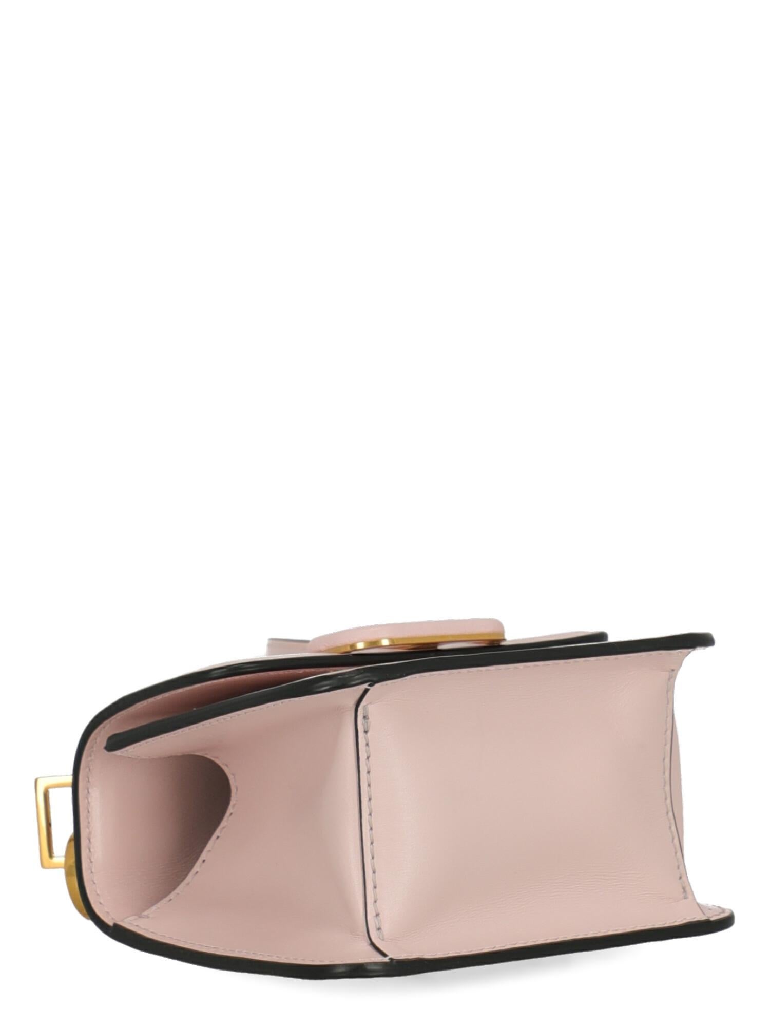 Valentino Woman Shoulder bag  Pink Leather For Sale 1