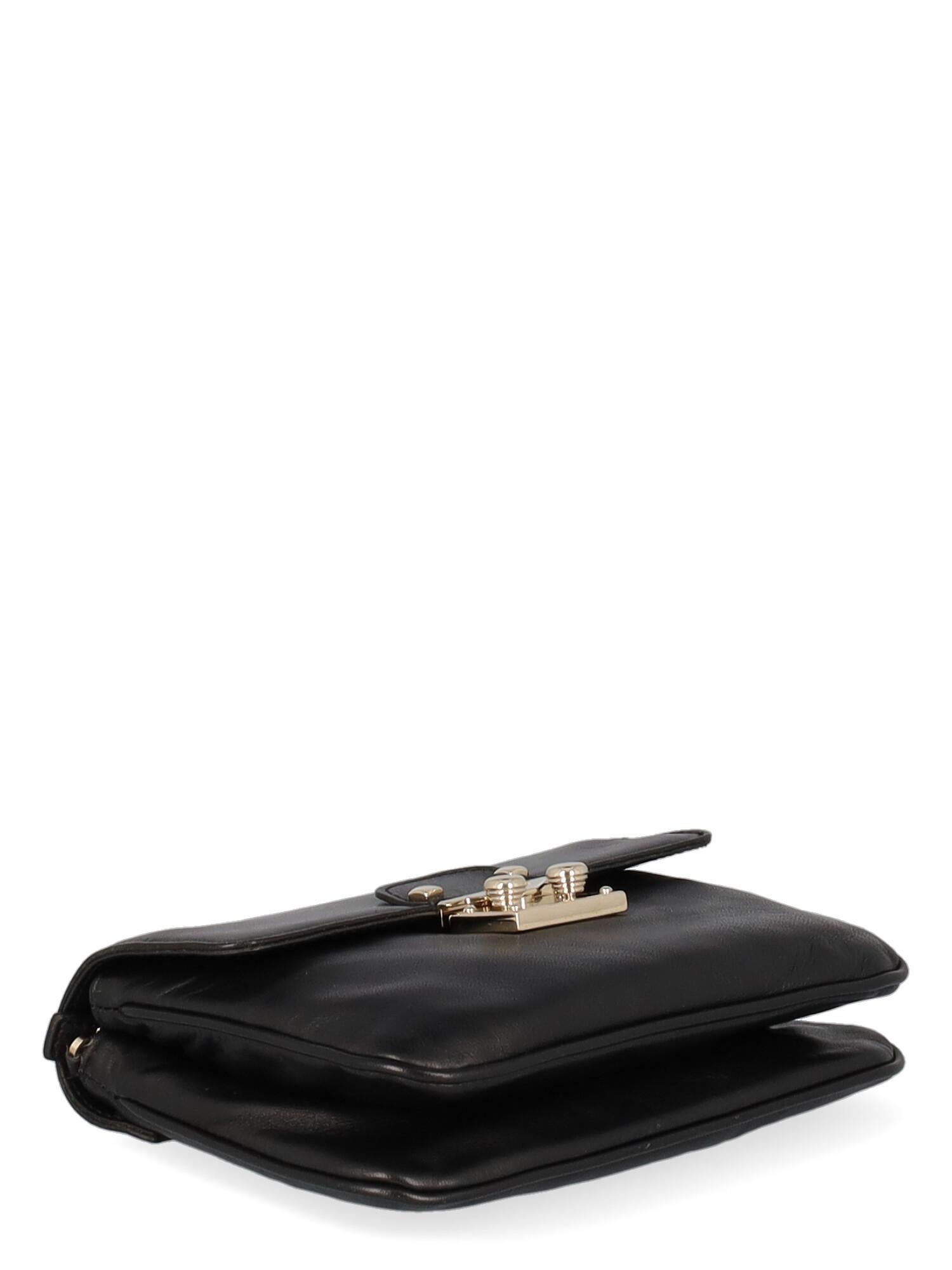 Women's Valentino Women Shoulder bags Black Leather  For Sale