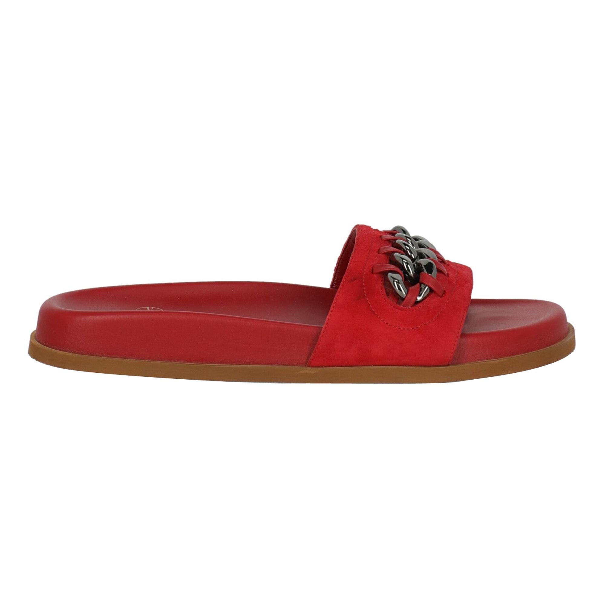 Valentino slippers red Clearance