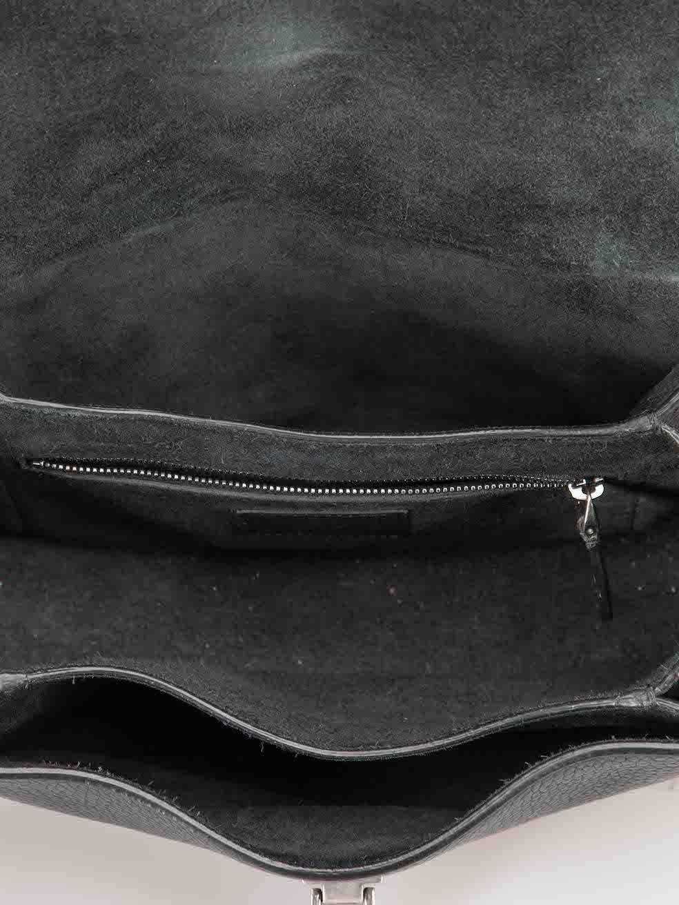 Valentino Women's Black Leather Studded Crossbody Bag 2