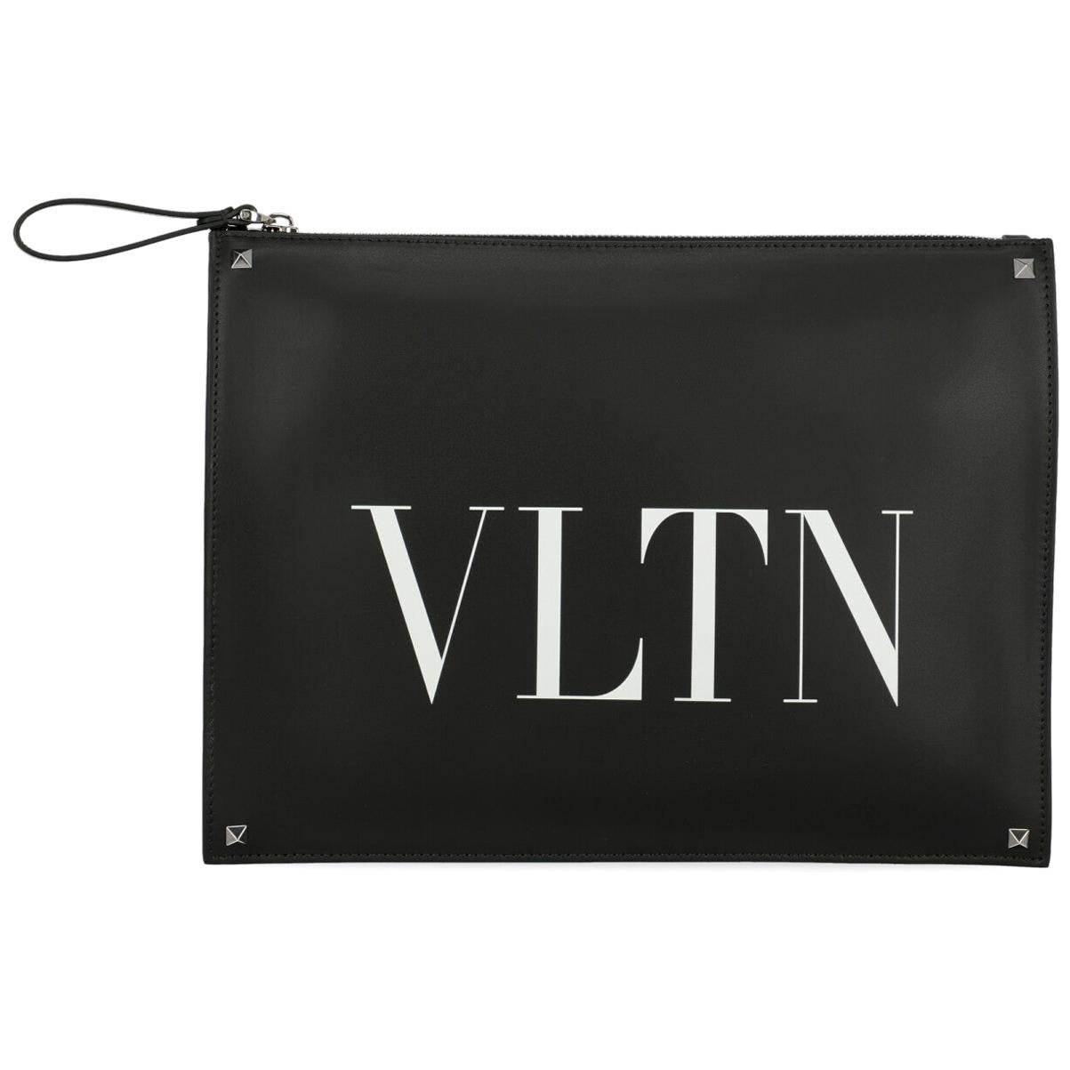 Valentino Women's Clutch Bag Black Leather